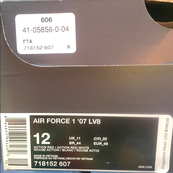 Air Force one’s 07 LV8 - Picture 1 of 3